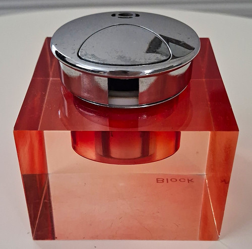 Vintage block lucite table - vintage,