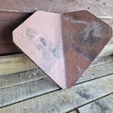 4no Reclaimed Red Clay Valley Hip Roof Tiles | 140⁰ | 11.25" x 12.75" 