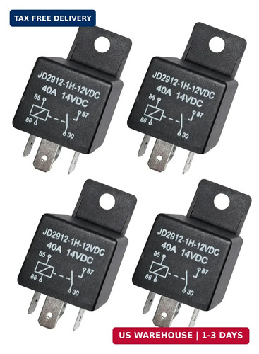 Pack car relays 12v 40a - car,