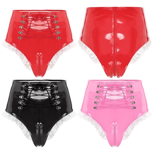 Womens shiny wet look - shiny,