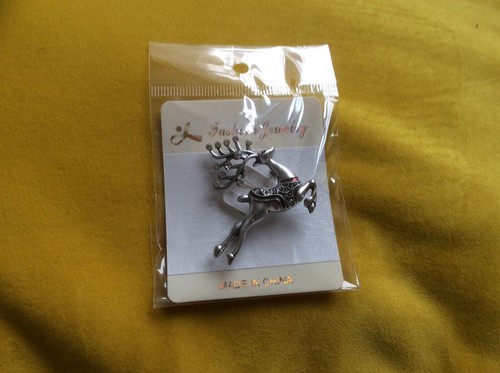 New leaping reindeer stag - leaping,