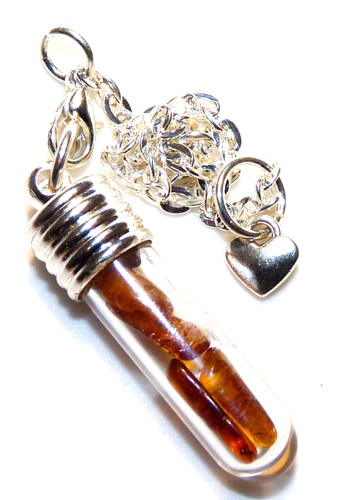 Powerful amber crystal - powerful,
