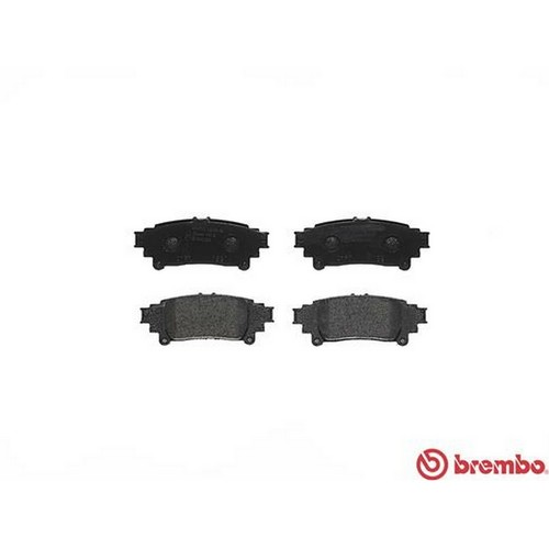 Rear brake pads brembo p83132 - rear,