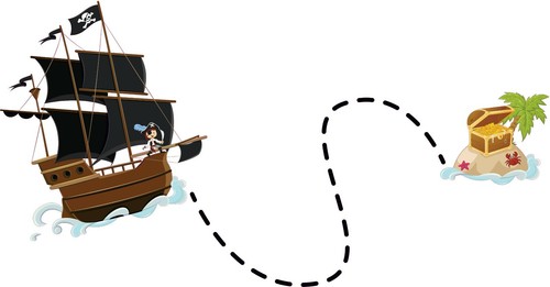 Female pirate captain decor - female,