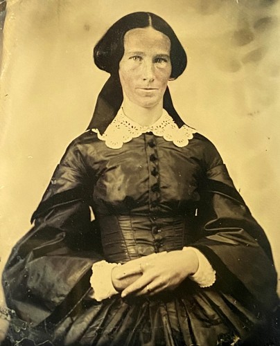 Old vintage antique ambrotype - antique,