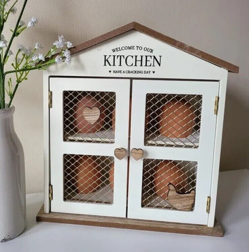 Wooden egg house holder - egg, home
