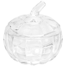  Glass Pumpkin Jar with Lid