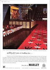 Original 1959 Advert for MARLEY Floor Tiles Vintage Decorating Print Ad Ephemera