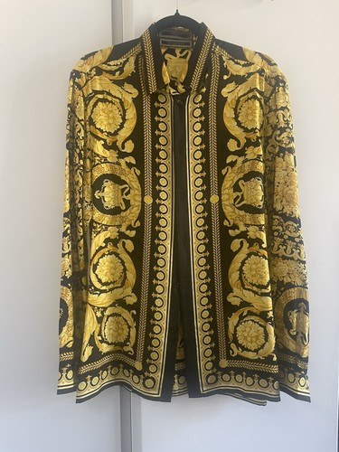 Versace barroco shirt - versace,