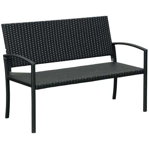 Outsunny patio rattan seater - outsunny, 2
