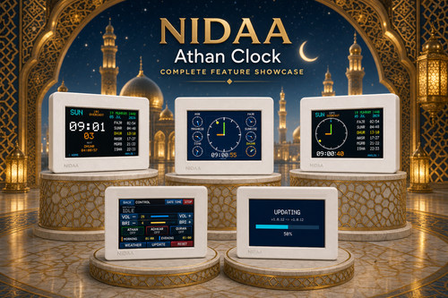 Azan clock - azan,