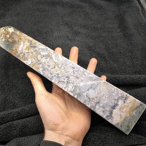 Large rainbow moss agate - xl,
