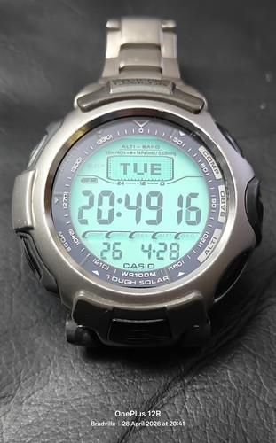Casio pro trek prg tough - casio,