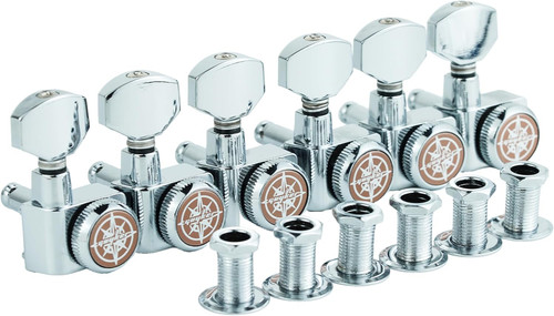 Line guitar locking - in-line,