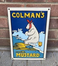 Colman’s Mustard Enamel
