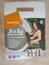 Brand New Baby Way 3 In 1 Baby Carrier