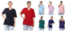 Women's Ladies Short Sleeve Crew Neck Cable Knitted Soft Warm Jumper Sweater