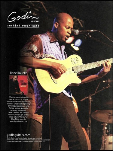 Lionel loueke godin multiac - lionel,