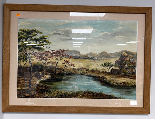 Landscape oil painting - landscape,