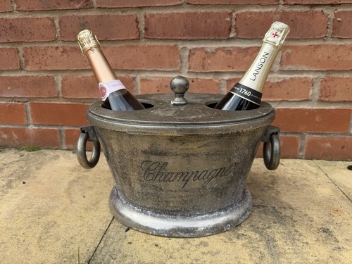 Heavy champagne ice bucket - ice,