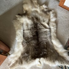 Reindeer Calf Skin Rug…new