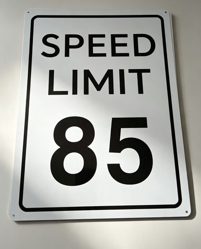 Speed limit sign - limit,