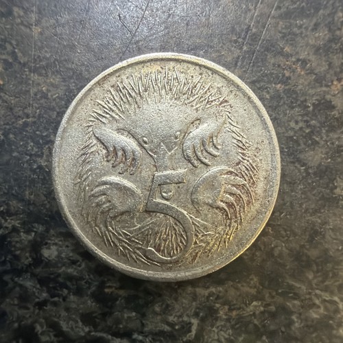 Rare hedgehog australian - hedgehog, 5p