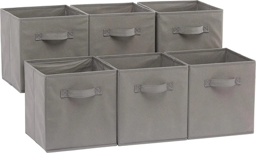 Cube storage boxes fabric - x6,