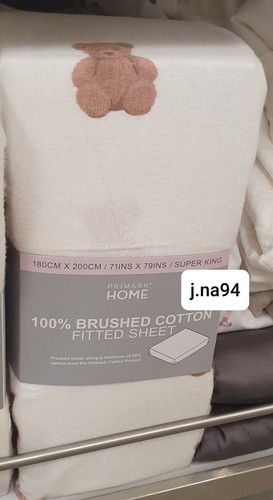 Primark teddy bear design size - bear,