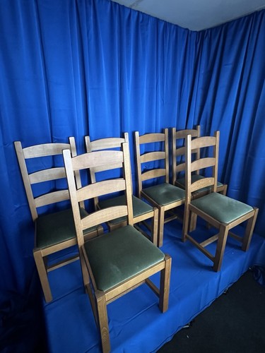 Dining chair set oak - chair,