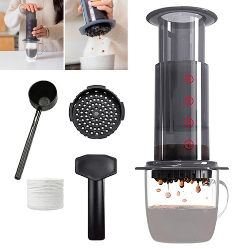 Clear coffee press - clear,