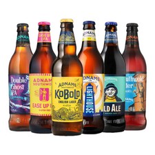 Adnams Bottled Beer Taster Selection | 6 x 500ml Bottles | Craft Beer Gift Set