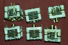 Six ceramic polycon variable capacitors radio qrp