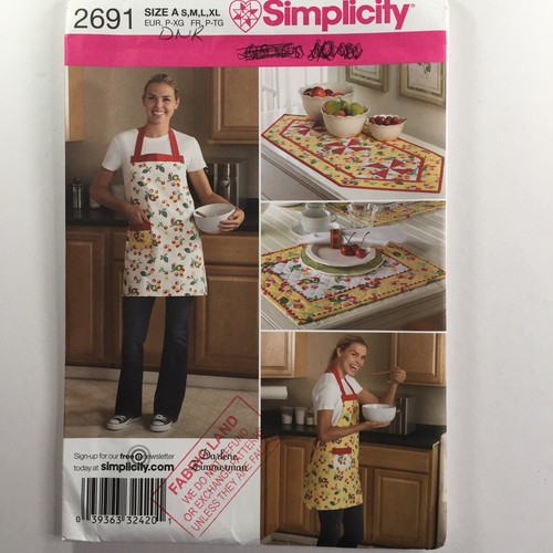Simplicity 2691 apron table - 2691,