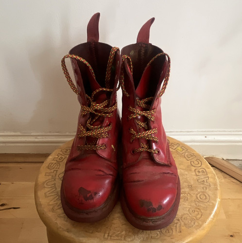 Martens 1460 women s - dr., red
