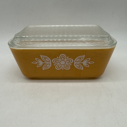 Vintage pyrex butterfly gold - butterfly,
