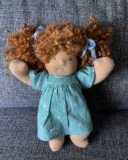 Bamboletta  Piccolina Doll brown haired boucle Waldorf Doll Excellent Condition