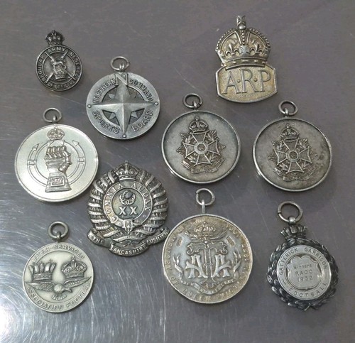 144 grams antique sterling - 144,