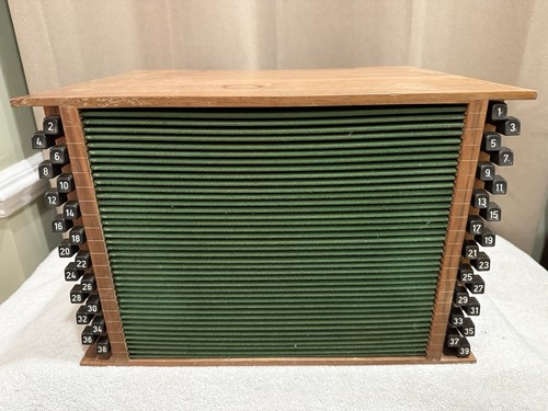 Rare vintage wooden record - wooden,