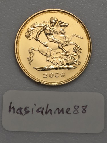 2009 gold half sovereign - 2009,
