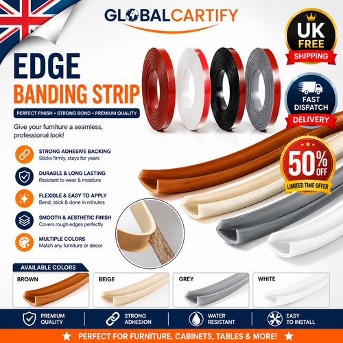 Shape flexible edge - 5m, u-shape