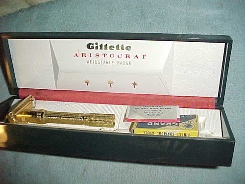 Vintage gillette aristocrat - vintage,