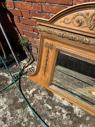 Late victorian pine and - , gesso