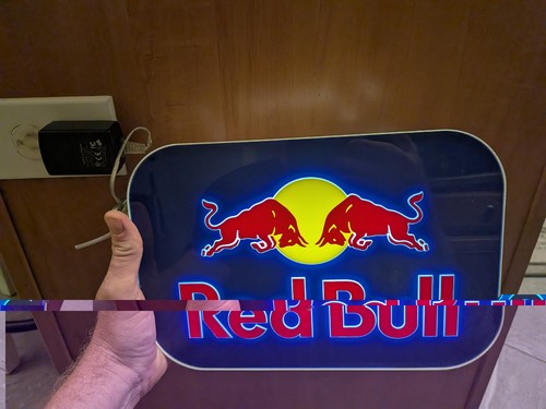 Official red bull - led, 20"