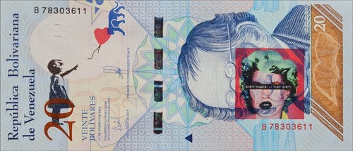 Banksy bolivares - banksy,