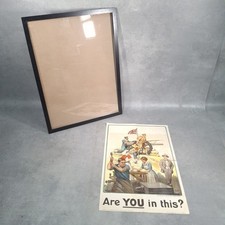 Rare Original "Are You In