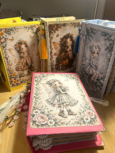 Junk journals four - junk, books