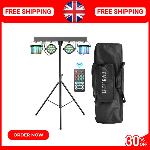 Led light bar with stand - dj, 2x