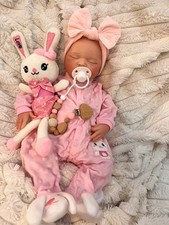 Reborn Baby Girl Doll 100%