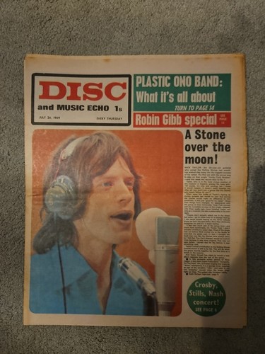Disc and music echo july - disc,